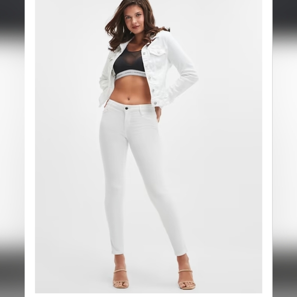 Guess Sexy Curve Mid-Rise Jeans. Sz 24 - Picture 1 of 6